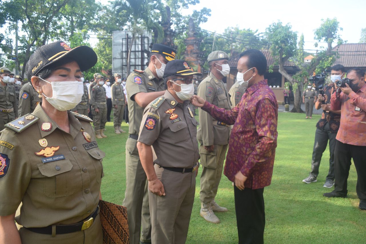 podiumnews.com-Transformasi Struktural ke Fungsional, Jafung Satpol PP Bali Naik Pangkat